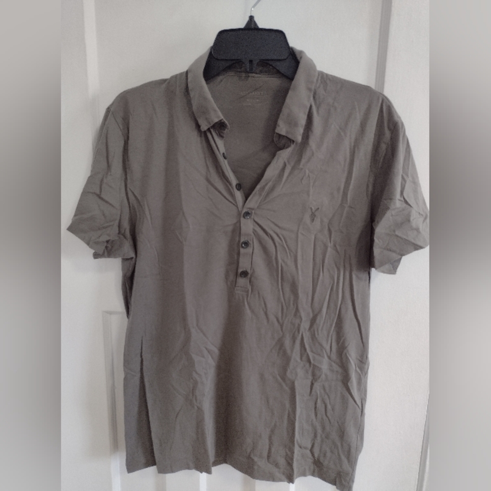 Men's Gray Polo Shirt